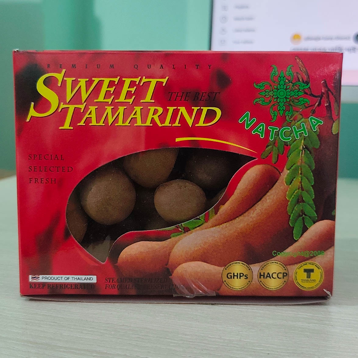 থাইল্যান্ডের মিষ্টি তেঁতুল-250gm (ফ্রেশ ও মিষ্টি)-1